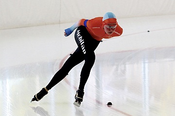Esmee Visser in actie