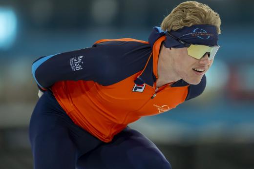 Luc Hogenboom over het eerste schaatskamp met KTT-NW: "Ik merk dat ik technisch en conditioneel beter ben geworden." 