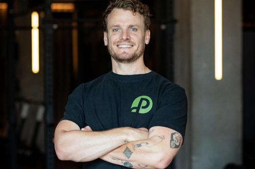 Krachttrainer Daniël Colpo: “Vorig jaar hebben we  gebouwd aan het fundament,  dit seizoen bouwen we  daarop verder.” 
